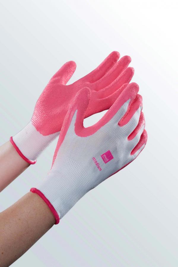 MEDI Rękawiczki tekstylne lateksowe do zakładania produktów kompresyjnych