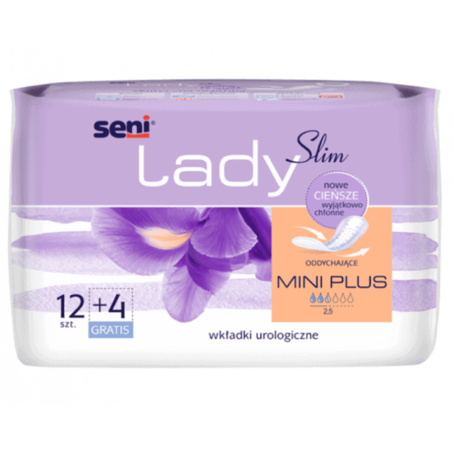 SENI Wkładki urologiczne dla kobiet Lady Slim Mini Plus