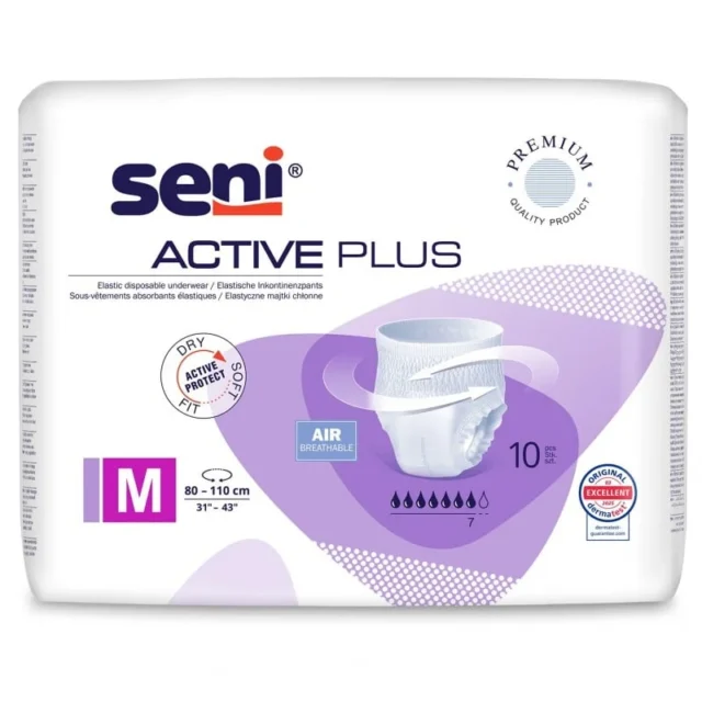 SENI Majtki chłonne ACTIVE PLUS 10 sztuk