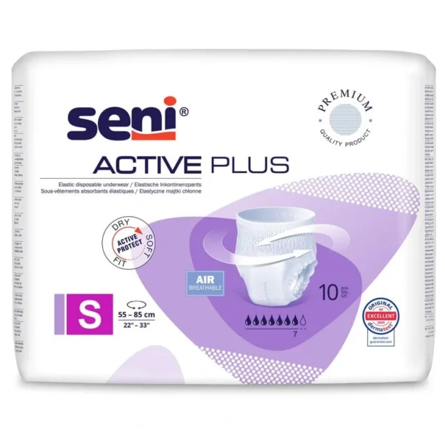 SENI Majtki chłonne ACTIVE PLUS 10 sztuk