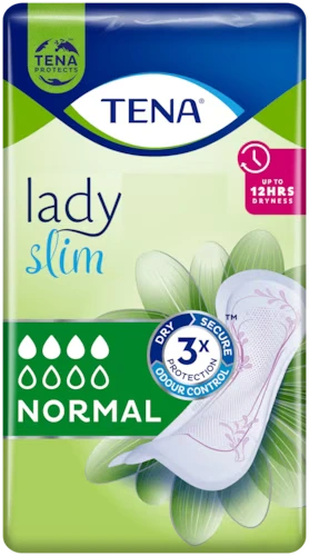TENA Wkładki urologiczne dla kobiet LADY SLIM NORMAL 12 sztuk
