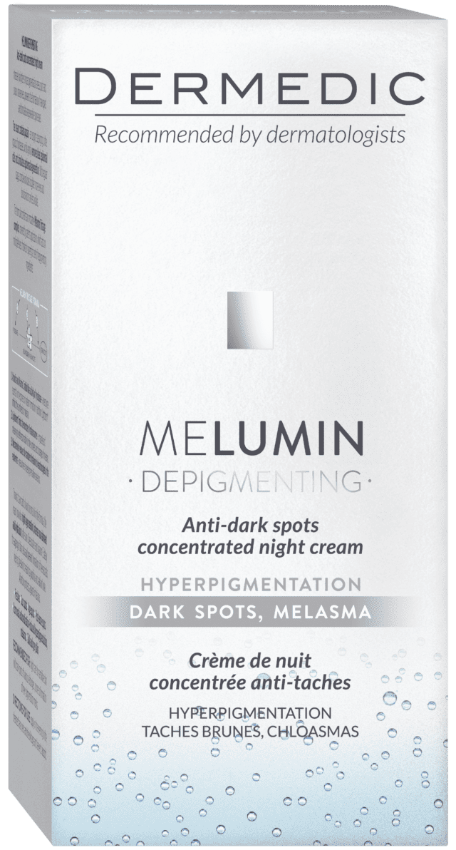 DERMEDIC MELUMIN Krem-koncentrat przeciw przebarwieniom na noc 55 ml