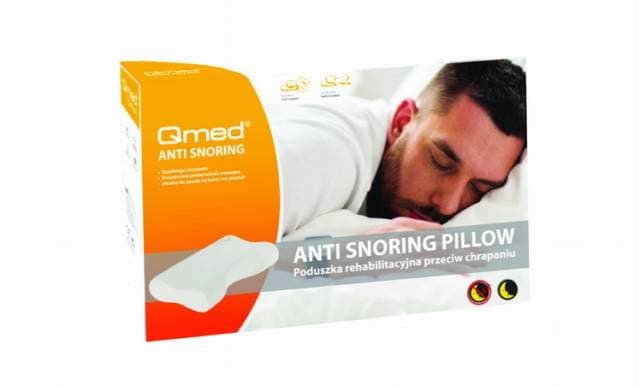 QMED Poduszka rehabilitacyjna zapobiegająca chrapaniu ANTI SNORING