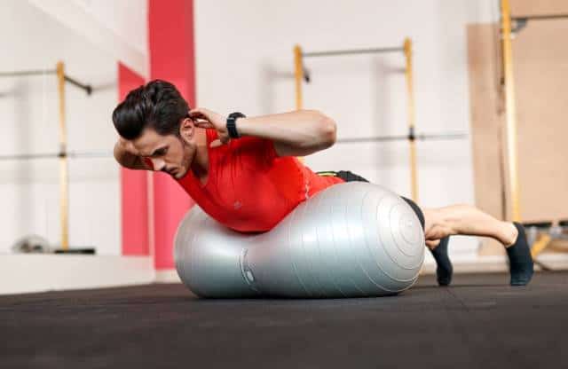 QMED ABS Gym Ball – Peanut Piłka rehabilitacyjna
