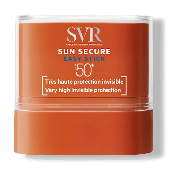 SVR SUN SECURE STICK SPF50+ Transparentny sztyft ochronny 10ml