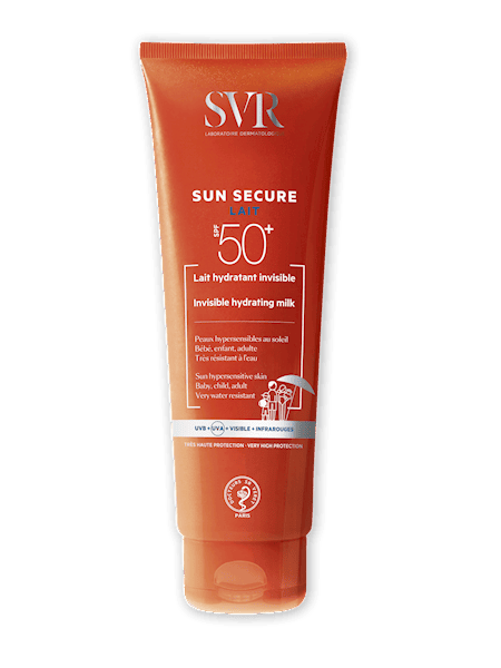 SVR SUN SECURE LAIT SPF50+ Mleczko ochronne do twarzy i ciała