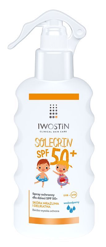 IWOSTIN SOLECRIN Spray ochronny dla dzieci SPF50+ 175ml