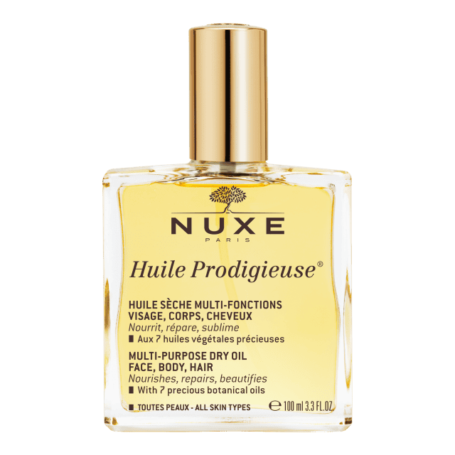NUXE Huile Prodigieuse® Suchy olejek o wielu zastosowaniach + Prodigieux® Mleczko do ciała 100 ml w PREZENCIE