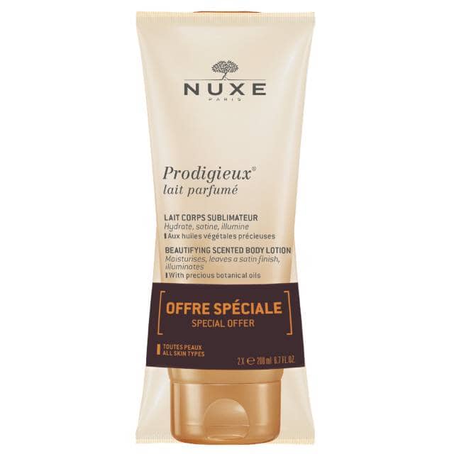 NUXE Prodigieux® Duopack Perfumowane mleczko do ciała 2X200ml