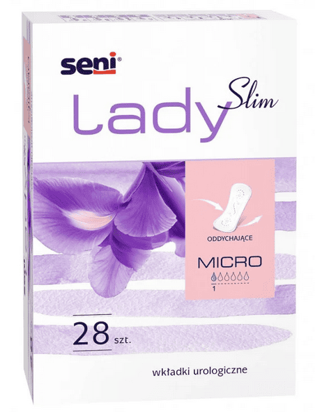 SENI Wkładki urologiczne dla kobiet Lady Slim Micro