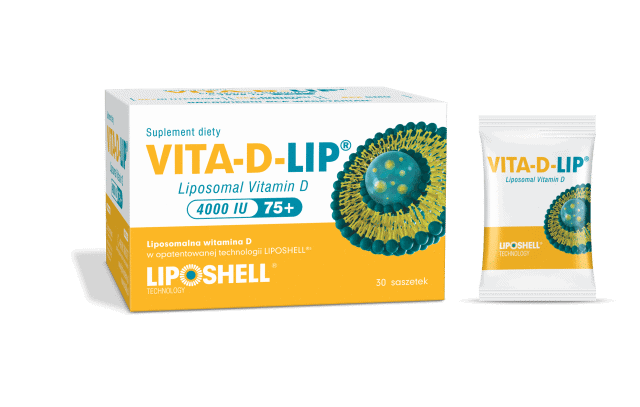 VITA-D-LIP liposomalna witamina D 4000 IU o smaku melona  30 saszetek