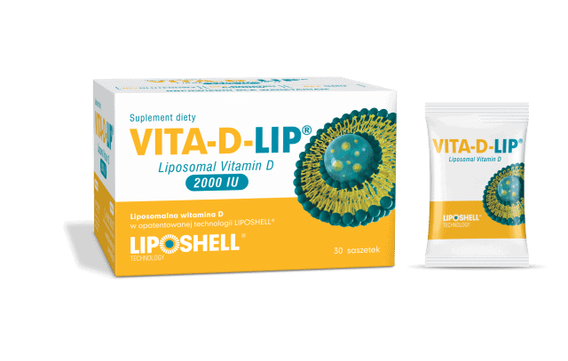 VITA-D-LIP liposomalna witamina D 2000 IU o smaku melona 30 saszetek