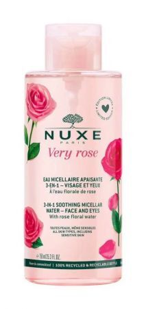 Nuxe Very Rose Łagodząca woda micelarna 3w1 750 ml