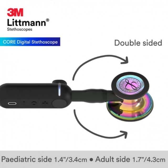 3M™ Littmann® Stetoskop cyfrowy CORE Digital Tęczowy