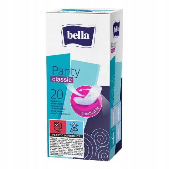 BELLA Wkładki higieniczne PANTY CLASSIC 20 sztuk