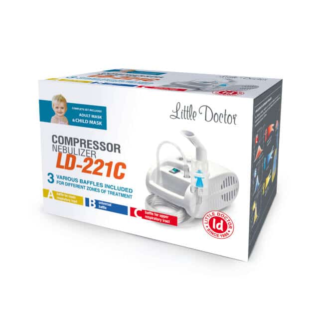 LITTLE DOCTOR Inhalator tłokowy LD221C