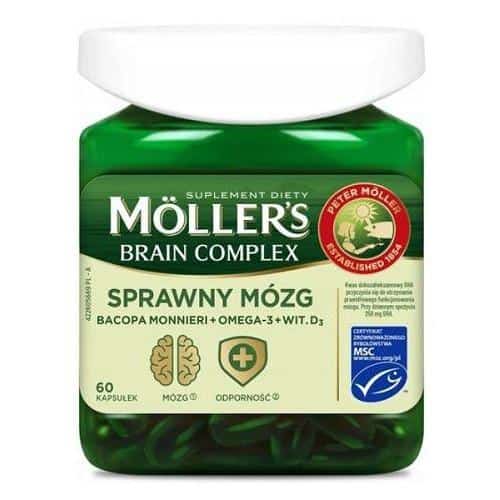 MOLLER’S Sprawny mózg 60 tabletek