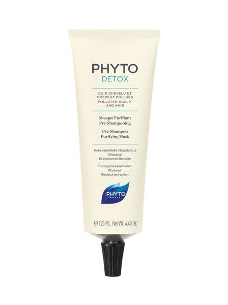 PHYTO PHYTODETOX Oczyszczająca maska przed szamponem 125ml