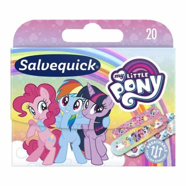 SALVEQUICK My Little Pony – Plastry dla aktywnych dzieci 20 szt
