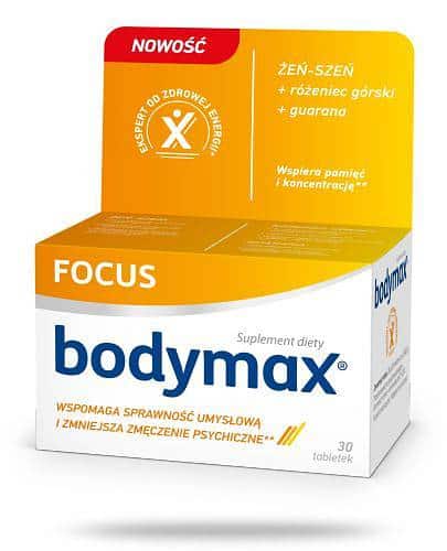BODYMAX FOCUS 30 tabletek