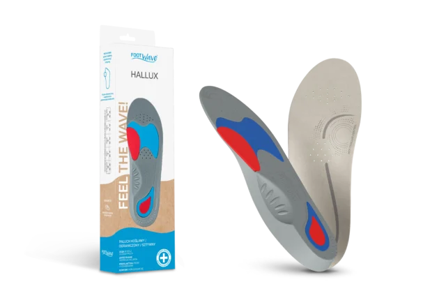 FOOTWAVE Wkładki ortopedyczne HALLUX