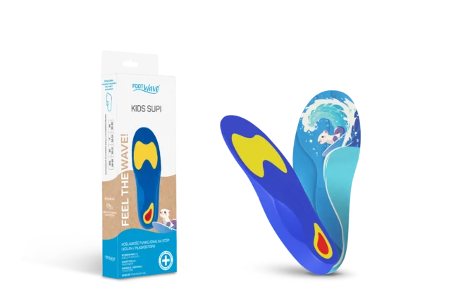 FOOTWAVE Wkładki ortopedyczne dziecięce KIDS SUPI