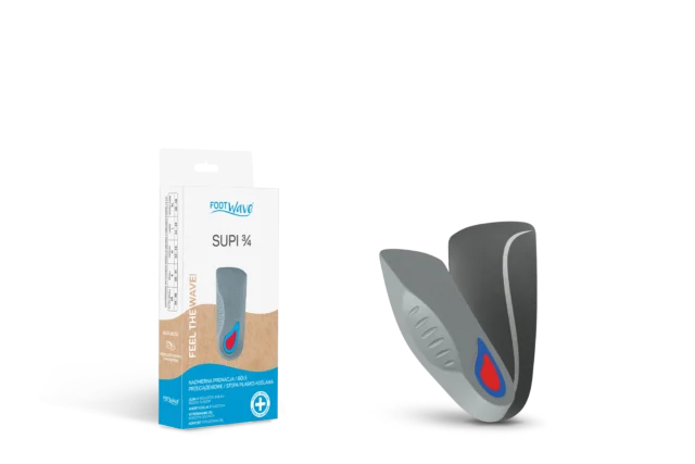 FOOTWAVE Wkładki ortopedyczne SUPI 3/4