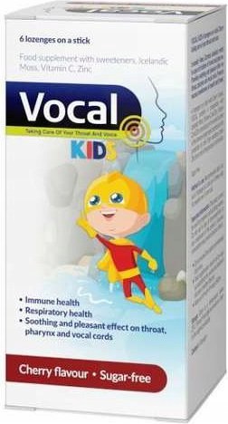 VOCAL KIDS – Lizaki o smaku wiśniowym
