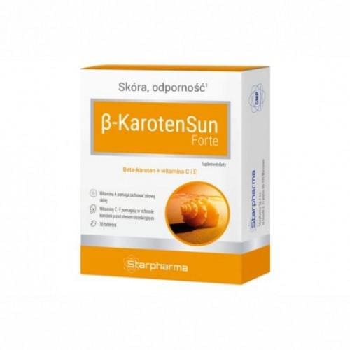 STARPHARMA BETA-KAROTENSUN FORTE 30 tabletek