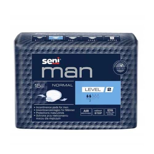 SENI Wkładki urologiczne dla mężczyzn MAN NORMAL LEVEL 2 15 sztuk