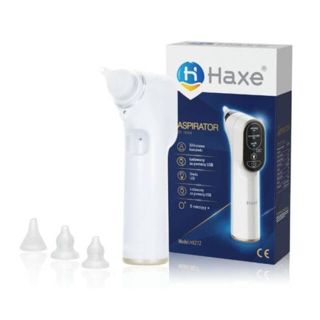 HAXE Aspirator elektryczny do nosa dla niemowląt HX212