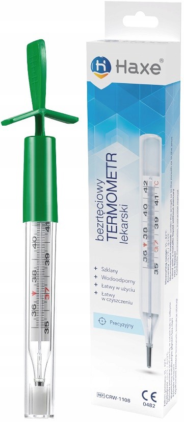 HAXE Termometr bezrtęciowy lekarski CRW-1108