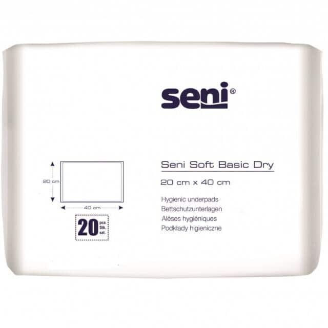 SENI Podkłady higieniczne SOFT BASIC 20sztuk