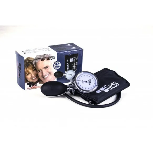 GESS Ciśnieniomierz zegarowy OPTIMUM + stetoskop