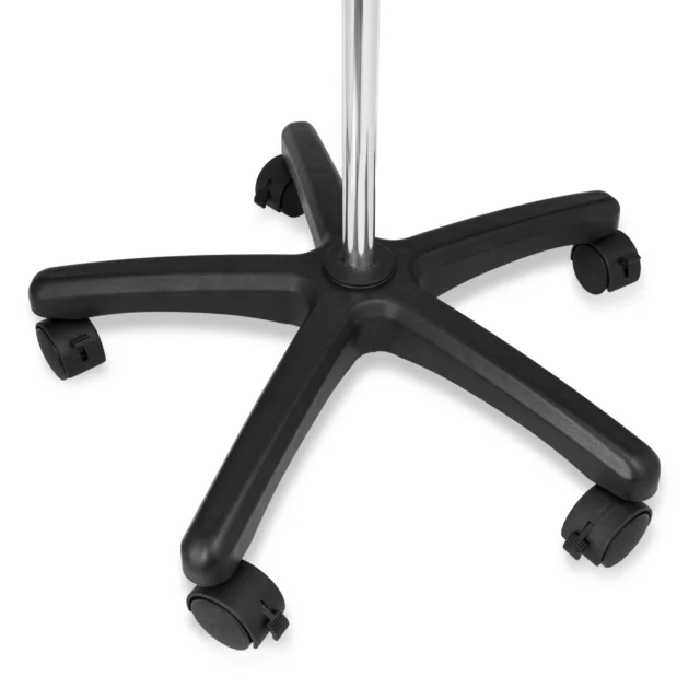 TIMAGO Stojak na kroplówki z kółkami 4 zaczepy składany STAND-TIM