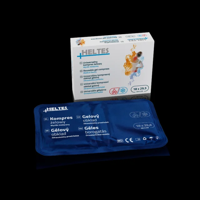 DEPAN Kompres żelowy typu ciepło / zimno 18×29,5 cm