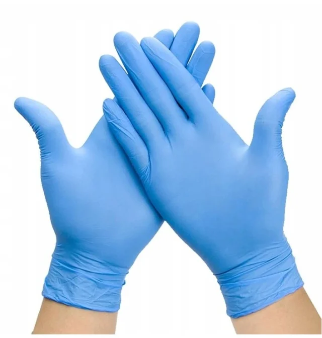 ABENA Rękawiczki nitrylowe bezpudrowe