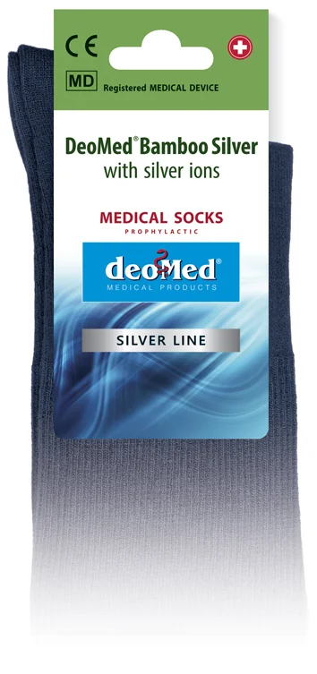 DEOMED Skarpetki bambusowe DEOMED BAMBOO SILVER