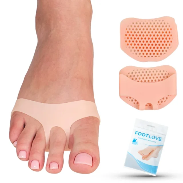 FOOTLOVE Podkładki żelowe odciążające przodostopie na otarcia odciski N25 2 sztuki