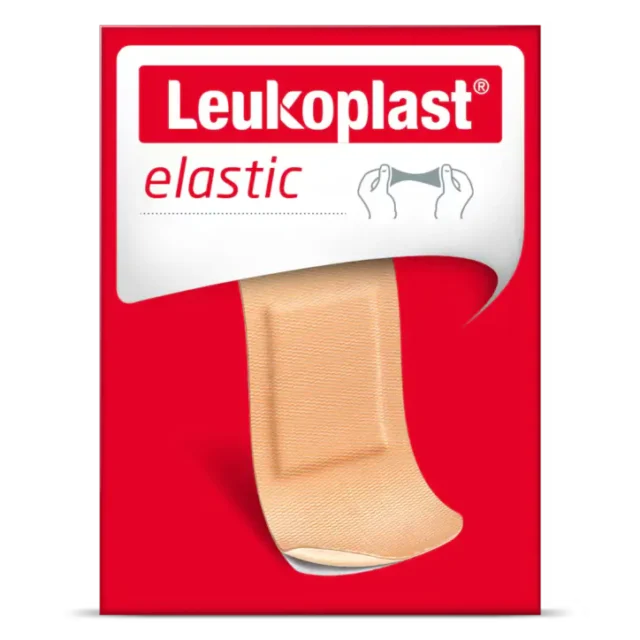 LEUKOPLAST Plastry z opatrunkiem ELASTIC 20 sztuk