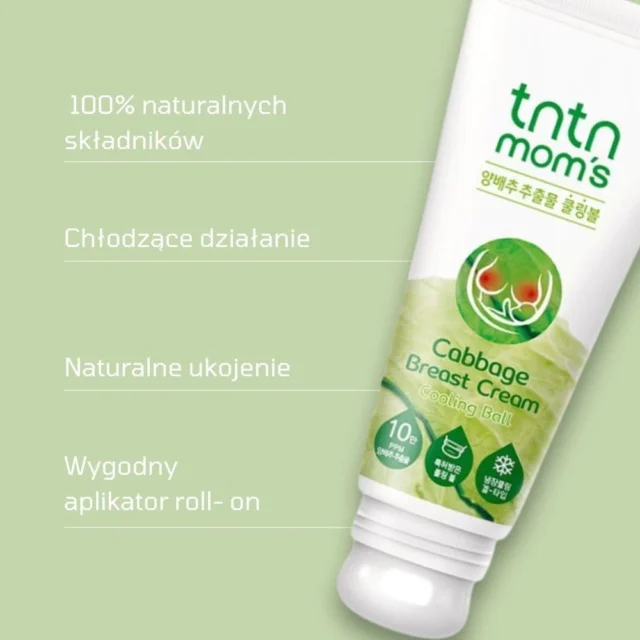 MOTHER-K Krem chłodzący z ekstraktem z kapusty roll-on 100ml
