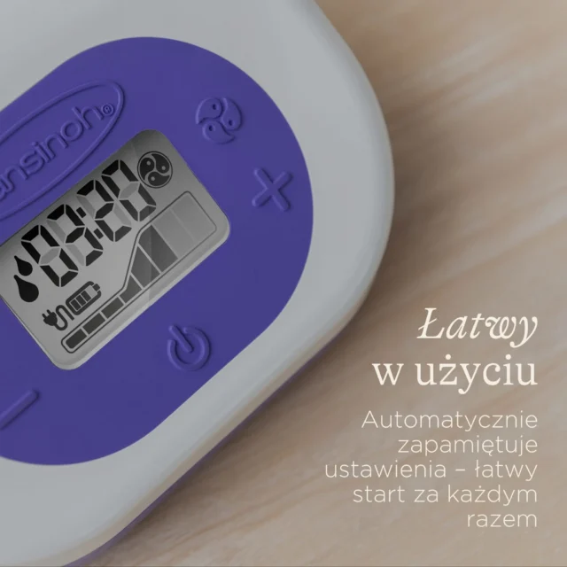 LANSINOH Laktator elektryczny podwójny z zasilaniem akumulatorowym