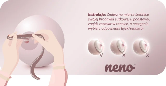 NENO Lejek (nakładka) do laktatorów 24 mm