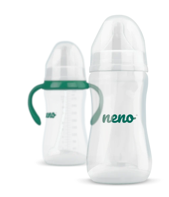 NENO Butelka dziecięca ze smoczkiem BOTTLE 300 ml
