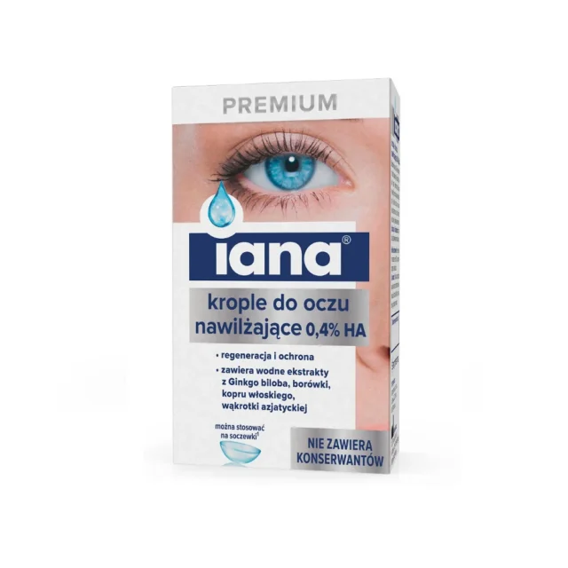STARPHARMA Krople do oczu IANA PREMIUM 0,4% HA 10 ml