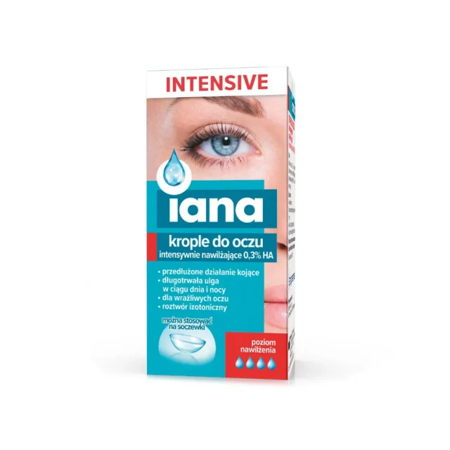 STARPHARMA Krople do oczu IANA INTENSIVE 0,3% HA 10 ml