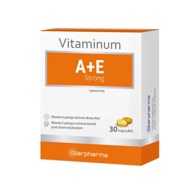 STARPHARMA VITAMINUM A+E STRONG 30 kapsułek