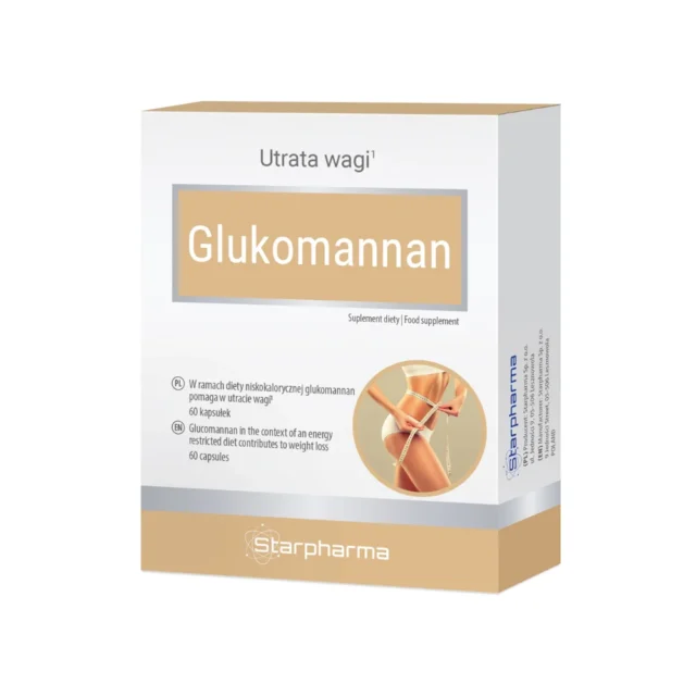 STARPHARMA GLUKOMANNAN 60 tabletek