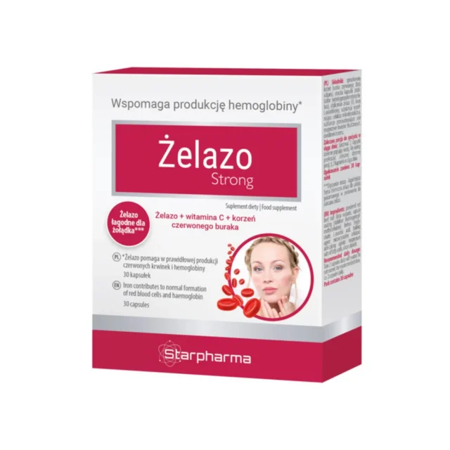 STARPHARMA ŻELAZO STRONG 30 kapsułek