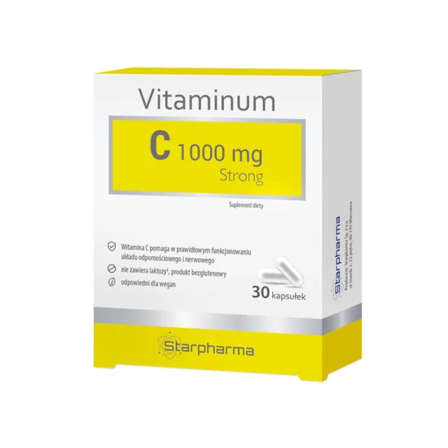STARPHARMA VITAMINUM C STRONG 1000mg 30 kapsułek